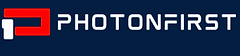 Photonfirst logo on navy background